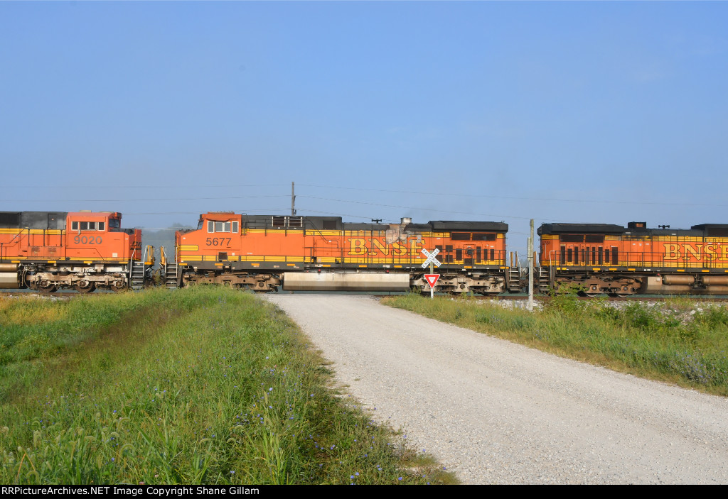 BNSF 5677 Roster shot